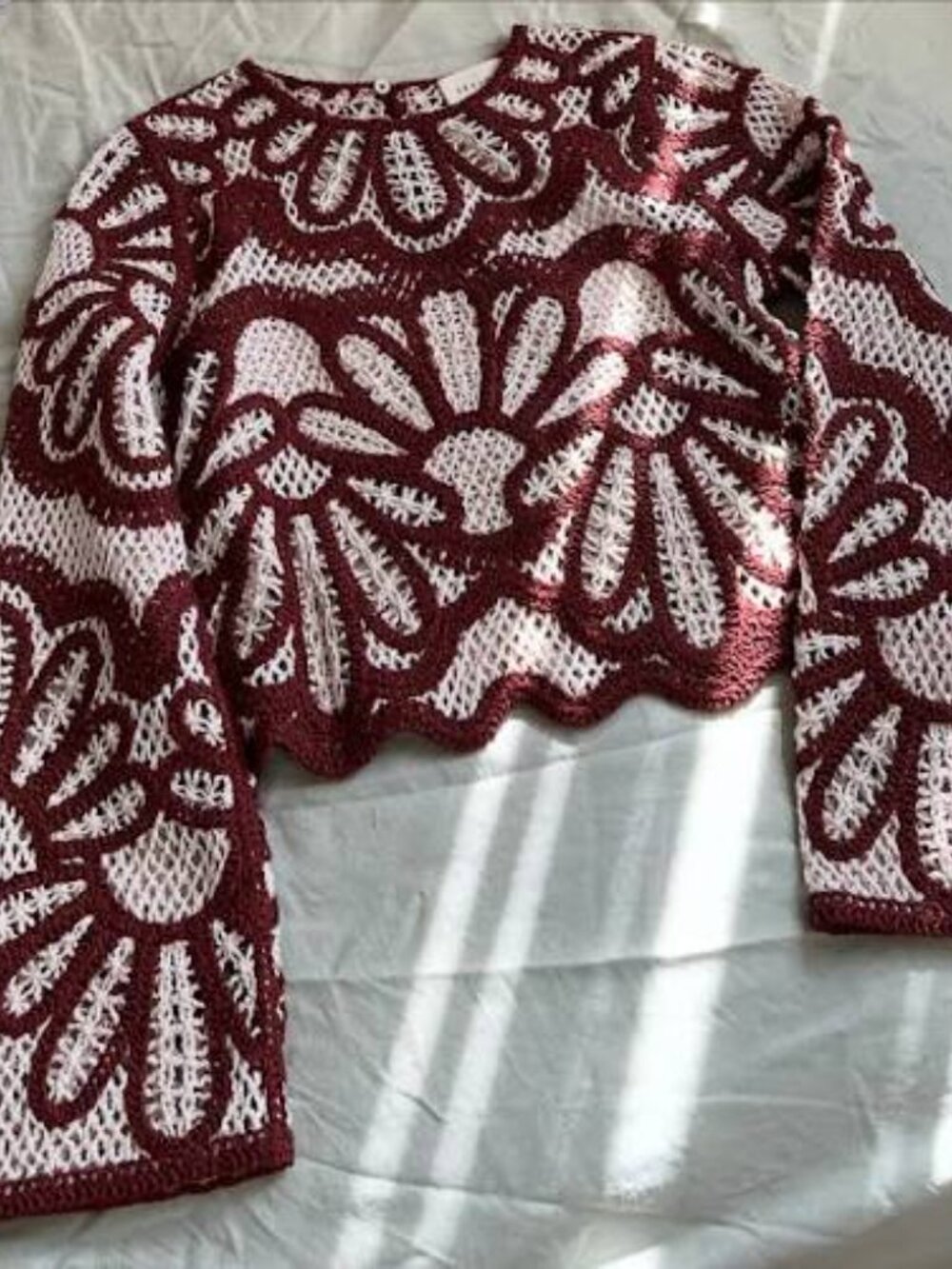 Sezane Olie Blouse XS - Picture 3 of 5